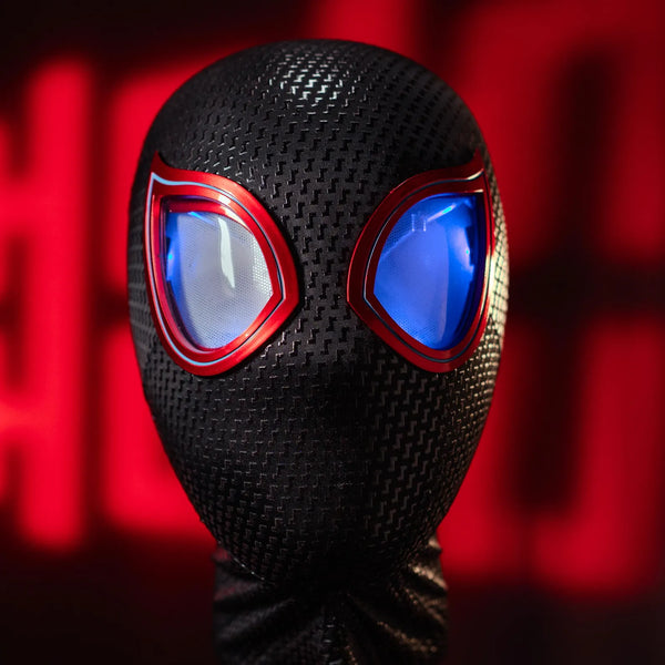Moving Lens LED Superhero Mask: Movie Design Cosplay Costume
