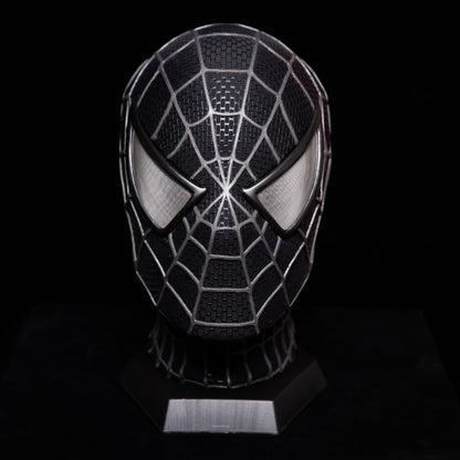 Sam Raimi's Spiderman 3 Venom Mask with Face Shield and 3D Rubber Web