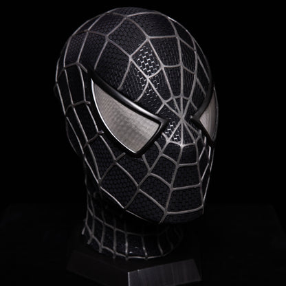 Sam Raimi's Spiderman 3 Venom Mask with Face Shield and 3D Rubber Web