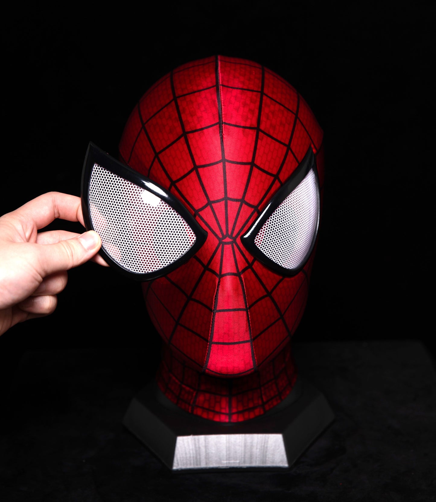 V4 TASM 2 (Andrew Garfield) Mask with face shell and lenses - Adult movie replica
