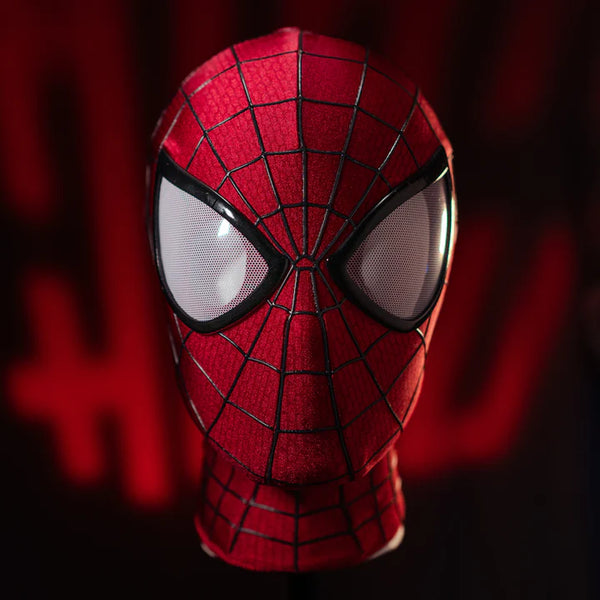 TASM 2 (Andrew Garfield) Mask with face shell and lenses - Adult movie replica