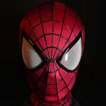 TASM 2 (Andrew Garfield) Mask with face shell and lenses - Adult movie replica