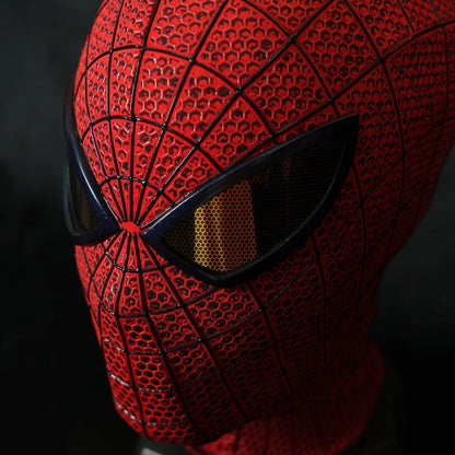TASM 1 (Andrew Garfield) Mask with face shell and lenses - Adult movie replica