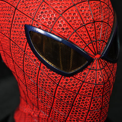 TASM 1 (Andrew Garfield) Mask with face shell and lenses - Adult movie replica