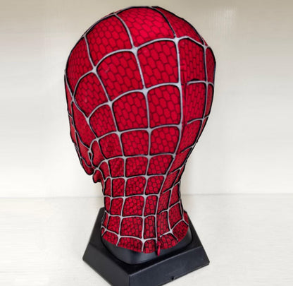 Toby Maguire Spiderman Mask with Face Shell & Magnetic Eyes