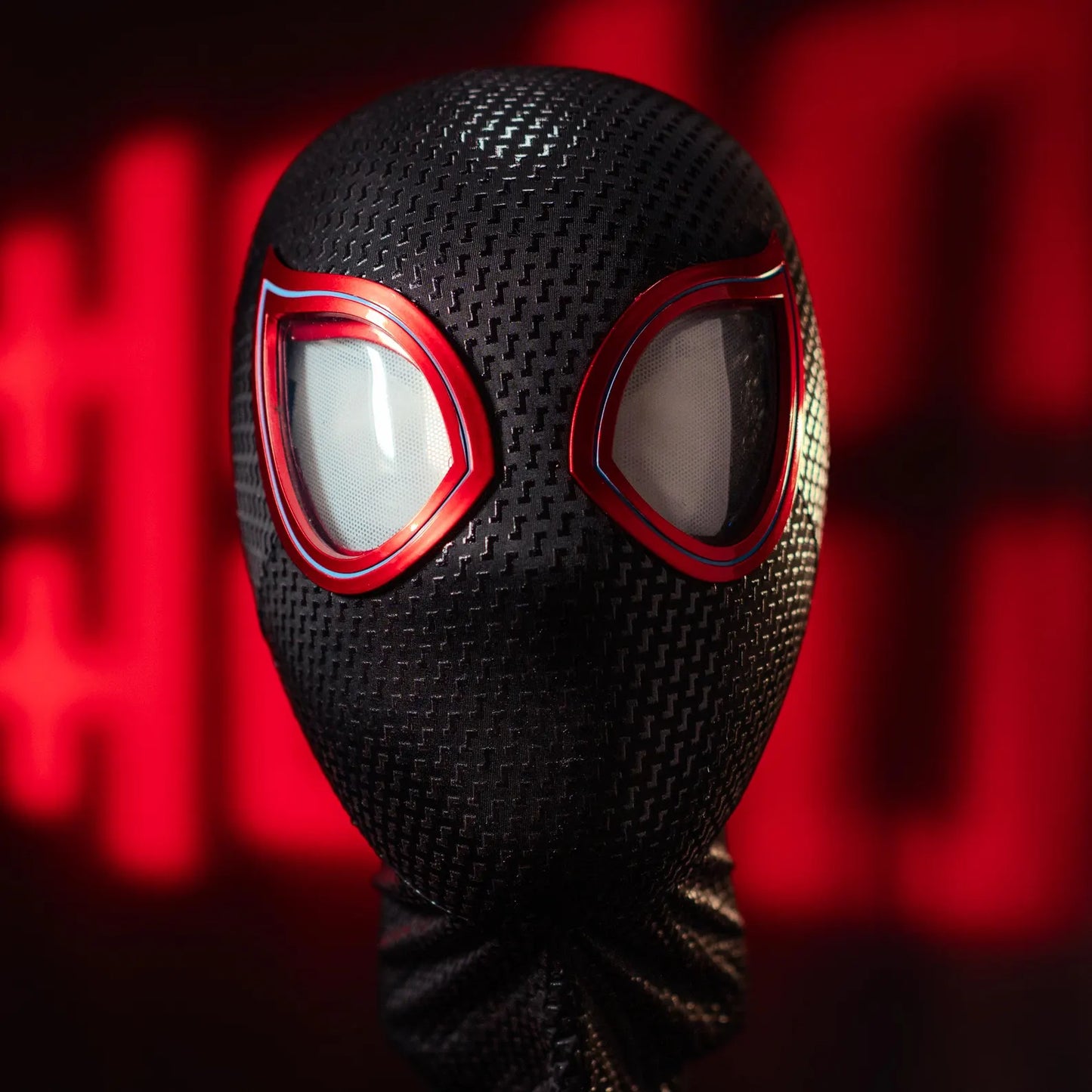 Moving Lens LED Superhero Mask: Movie Design Cosplay Costume